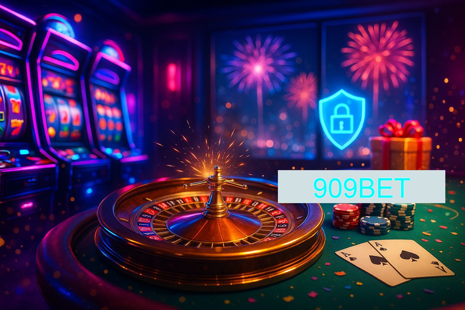Jogos emocionantes no 909BET